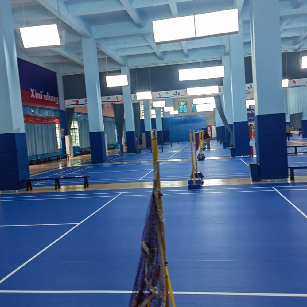 Badminton Club Logo - Beable 전문 PVC 배드민턴 코트 매트