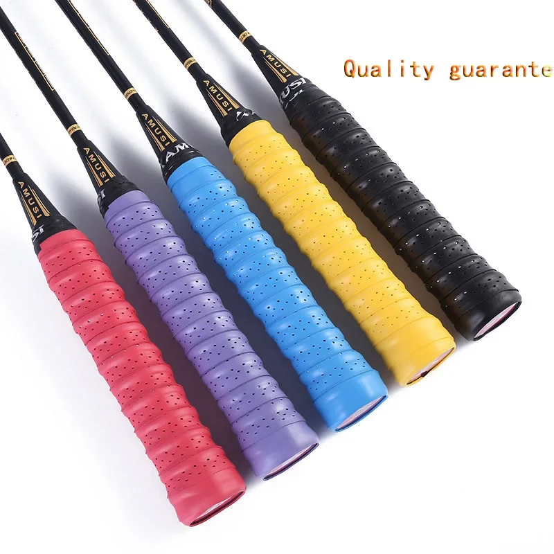Badminton Grip Tape - 1/4pcs 6 색 브랜드 미끄럼 방지