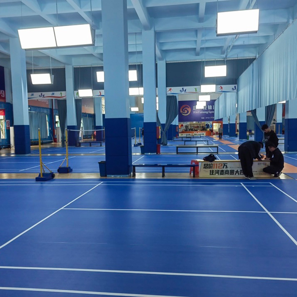 Beable 전문 PVC 배드민턴 코트 매트 5.0m  - Badminton Club Logo 리뷰 및 가격