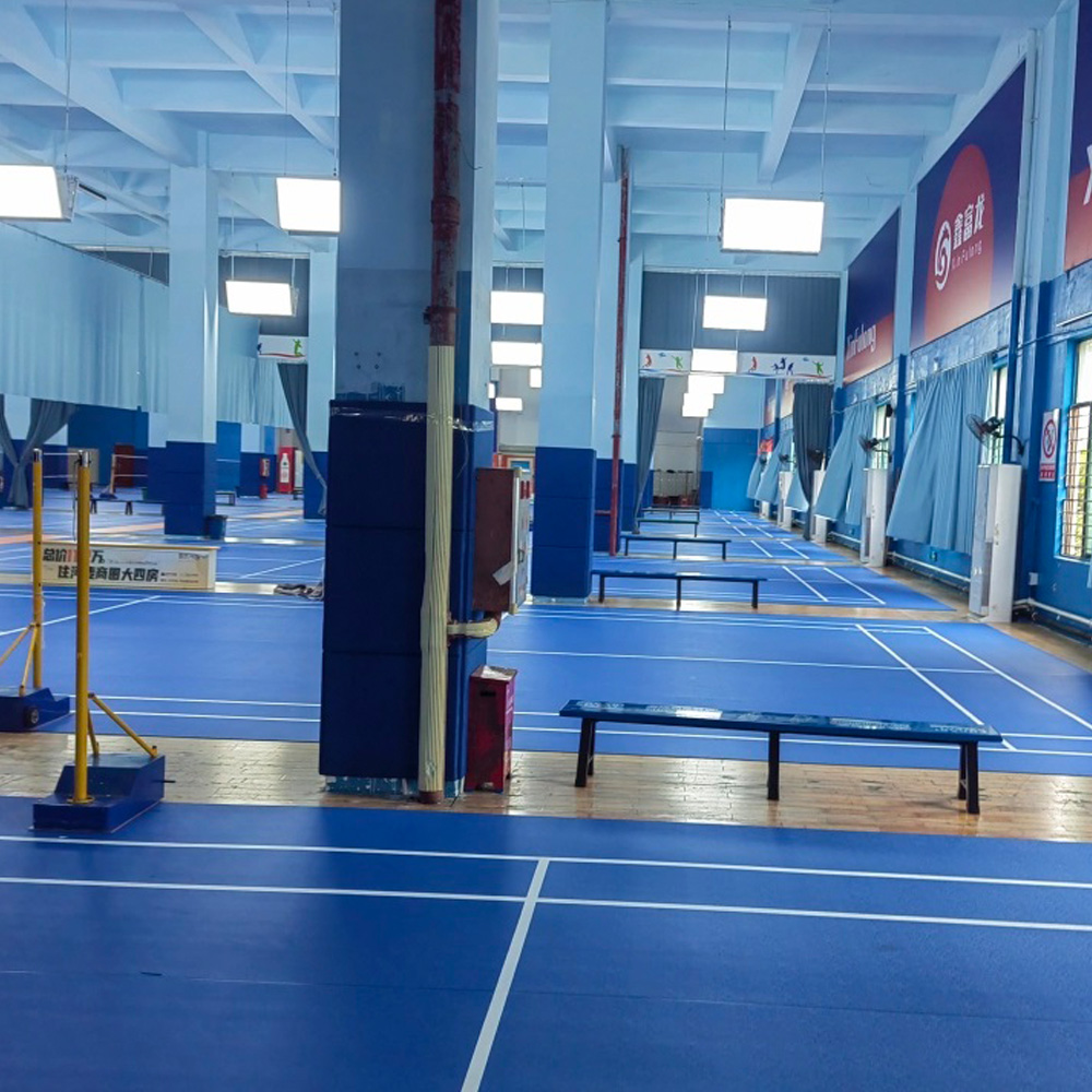 Beable 전문 PVC 배드민턴 코트 매트 5.0m  - Badminton Club Logo 리뷰 및 가격