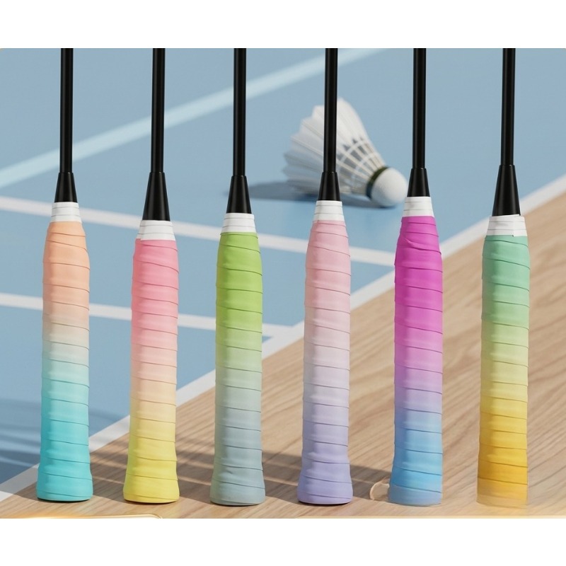 듀얼 컬러 그라데이션 배드민턴 그립, 충격 흡수 논슬립 - Badminton Grip Tape 리뷰 및 가격