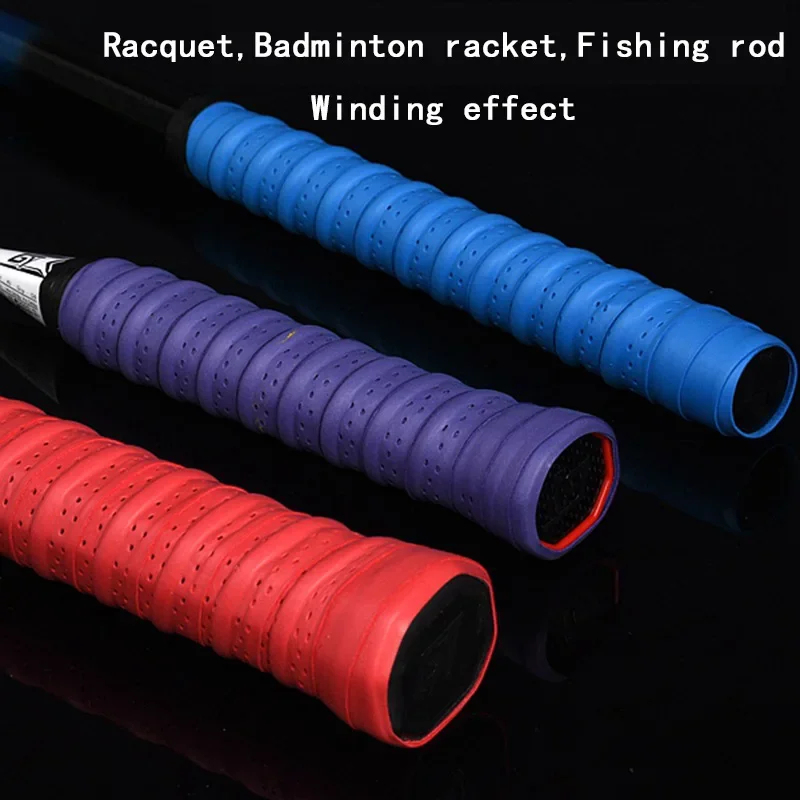1/4pcs 6 색 브랜드 미끄럼 방지 라켓 그립 배드 - Badminton Grip Tape 리뷰 및 가격