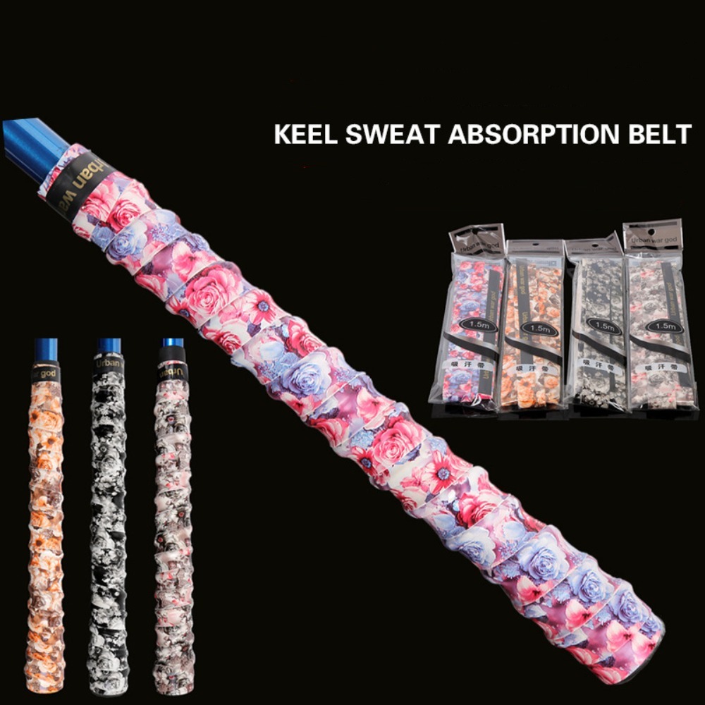 1Pcs 1.5m 길이 미끄럼 방지 낚싯대 그립 테이프 - Badminton Grip Tape 리뷰 및 가격